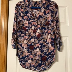 Brina & Em Floral Blouse